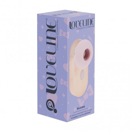 BUDSIE - EARBUD-SHAPED AIRTAP VIBRATOR - PINK