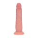 DILDO REALÍSTICO DUAL DENSITY SILICONE SLIDING SKIN 8 /20.5 CM FLESH REALROCK