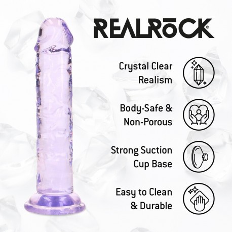 REALISTIC DILDO - 5 / 12,7 CM - PURPLE