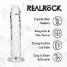 DILDO REALÍSTICO 5 /12.7 CM TRANSPARENTE REALROCK