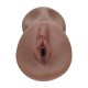 PINUP DOLLS - CHEERLEADER CUTIE CHERRY SPLITZ - TPE LARGE MASTURBATOR - 321G - BROWN
