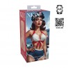 PINUP DOLLS - AIRFORCE BRAT BONNIE BOMBSHELL - TPE LARGE MASTURBATOR - 355G - TAN