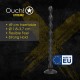PLUG ANAL CHAIN REACTION 49 CM PRETO OUCH!