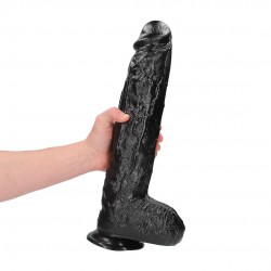 DILDO REALISTIC GIANT 32 CM PRETO OUCH!