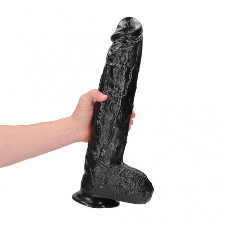 DILDO REALISTIC GIANT 32 CM PRETO OUCH!