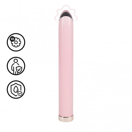 VIBRADOR GLASS ROSA LOVELINE 