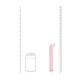 VIBRADOR GLASS G-SPOT ROSA LOVELINE