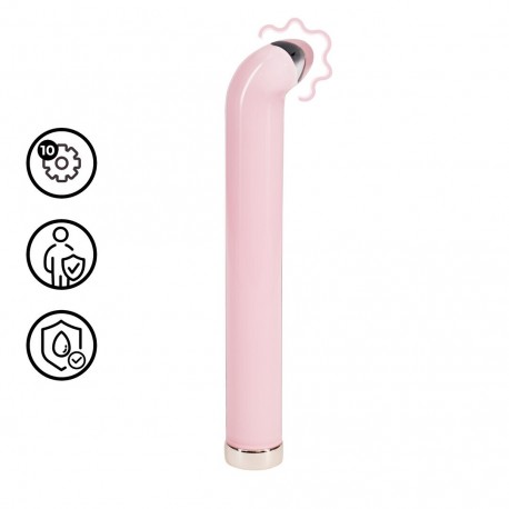 VIBRADOR GLASS G-SPOT ROSA LOVELINE