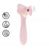 VIBRADOR COM ACESSÓRIOS AIRTAP WAND ROSA LOVELINE