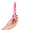 VIBRADOR RECARREGÁVEL KAOTIX POP ART ROSA S-LINE