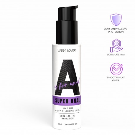 LUBRIFICANTE ANALE A IS FOR SUPER ANAL 120ML