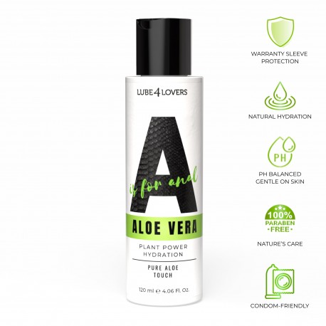 A IS FOR ALOE VERA LUBRIFICANTE ANALE
