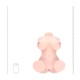 BODYFORMS - AVELINE LUXE - DUAL ENTRY VIBRATING MASTURBATOR - 14 KG / 30.9 LBS - FLESH