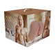 BODYFORMS - BREE KNOX - DUAL ENTRY VIBRATING MASTURBATOR - 4,2 KG / 9.3 LBS - FLESH