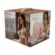 BODYFORMS - VIVICA LENORE - DUAL ENTRY VIBRATING MASTURBATOR - 3,5 KG / 7.7 LBS - FLESH