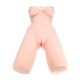 BODYFORMS - LYLA ROSE - POSABLE DUAL ENTRY VIBRATING MASTURBATOR - 21 KG / 46.3 LBS - FLESH