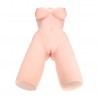BODYFORMS - LYLA ROSE - POSABLE DUAL ENTRY VIBRATING MASTURBATOR - 21 KG / 46.3 LBS - FLESH