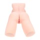 BODYFORMS - LYLA ROSE - POSABLE DUAL ENTRY VIBRATING MASTURBATOR - 21 KG / 46.3 LBS - FLESH