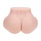 BODYFORMS - IVY LANE - DUAL ENTRY VIBRATING MASTURBATOR - 3,5 KG / 7.7 LBS - FLESH
