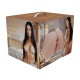 BODYFORMS - IVY LANE - DUAL ENTRY VIBRATING MASTURBATOR - 3,5 KG / 7.7 LBS - FLESH