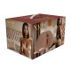 BODYFORMS - NINA VALE - DUAL ENTRY VIBRATING MASTURBATOR - 2,5 KG / 5.7 LBS - TAN