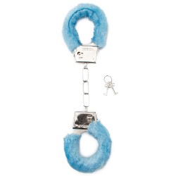 ALGEMAS COM PELUCHE FURRY HANDCUFFS AZUIS