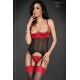 CONJUNTO CR-3787 PRETO E VERMELHO